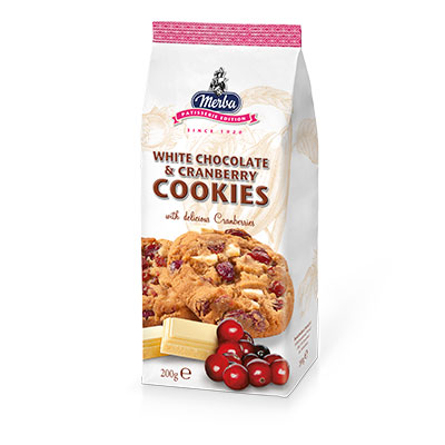 Merba Patisserie White Chocolate Cranberry Cookies