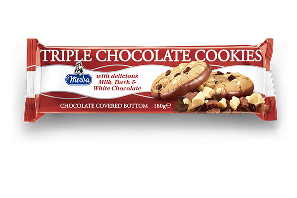 Merba Triple Chocolate Cookies